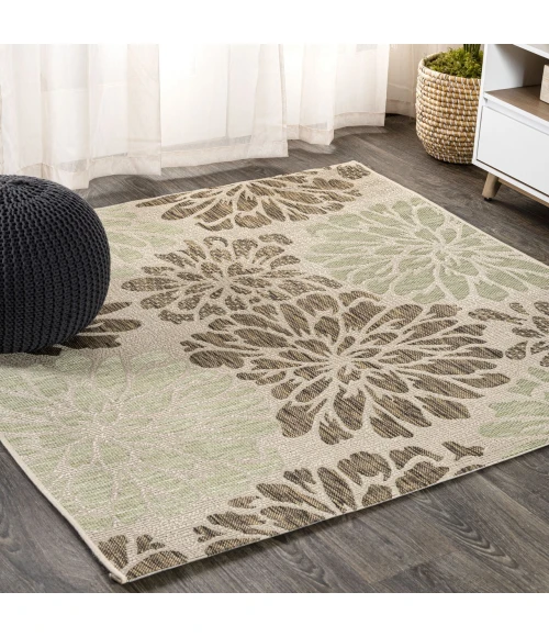 Jonathan Y SANTA MONICA Blue SMB110B 9ft. Square Rug