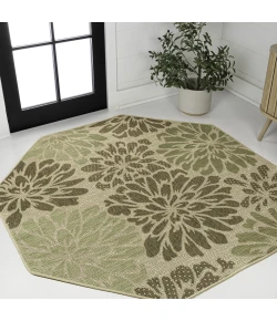 Jonathan Y SANTA MONICA Blue SMB110B 7ft.-9in. Octagon Rug