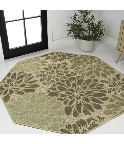 Jonathan Y SANTA MONICA Blue SMB110B 7ft.-9in. Octagon Rug