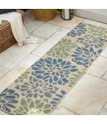 Jonathan Y SANTA MONICA Blue SMB110B 2ft.-2in. X 20ft. Rect. Rug