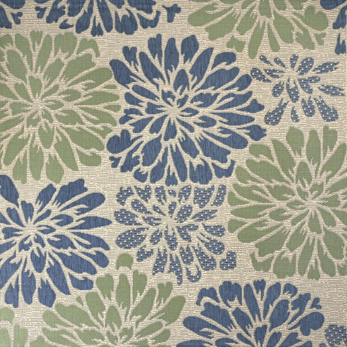 Jonathan Y SANTA MONICA Blue SMB110B 3ft.-1in. Square Rug