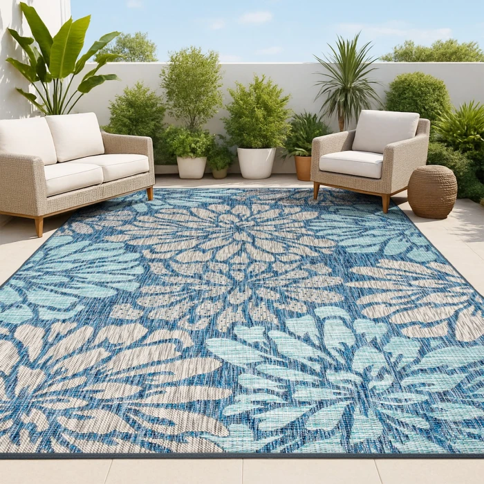 Jonathan Y SANTA MONICA Cream SMB110D 6ft. X 9ft. Rect. Rug