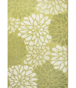 Jonathany Santa Monica SMB110H Green/Cream Area Rug 5 ft. 3 in. X 7 ft. 7 in. Rectangle