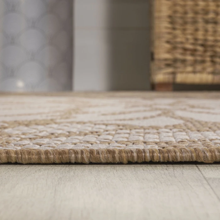 Jonathan Y SANTA MONICA Brown SMB110I 3ft.-11in. Square Rug