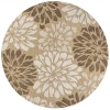 Jonathan Y SANTA MONICA Brown SMB110I 7ft.-9in. Round Rug