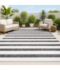Jonathan Y SANTA MONICA Black SMB112B 10ft. X 14ft. Rect. Rug