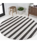 Jonathan Y SANTA MONICA Black SMB112B 5ft.3in. Round Rug