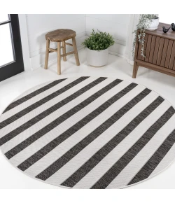 Jonathan Y SANTA MONICA Black SMB112B 6ft.7in. Round Rug