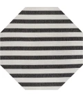 Jonathan Y SANTA MONICA Black SMB112B 5ft.-3in. Octagon Rug