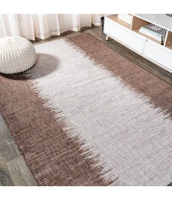 Jonathany Santa Monica SMB113B Brown/Beige Area Rug 3 ft. X 5 ft. Rectangle