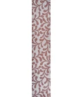 Vine All Over Red/Beige 2 ft. x 10 ft. Indoor/Outdoor Runner Rug
