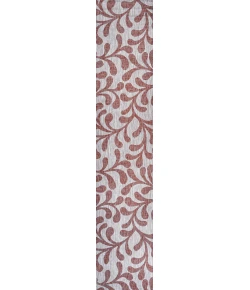 Jonathany Santa Monica SMB117B Red/Beige Area Rug 2 ft. 2 in. X 8 ft. Runner