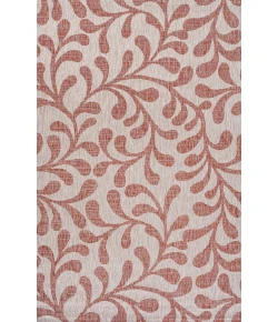 Jonathany Santa Monica SMB117B Red/Beige Area Rug 3 ft. X 5 ft. Rectangle
