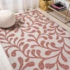 Jonathany Santa Monica SMB117B Red/Beige Area Rug 3 ft. X 5 ft. Rectangle