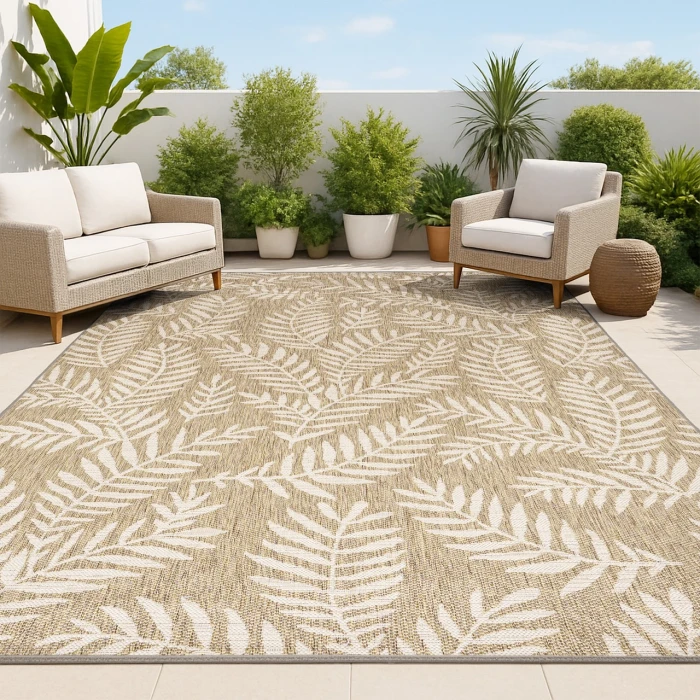 Jonathan Y SANTA MONICA Brown SMB119A 6ft. X 9ft. Rect. Rug