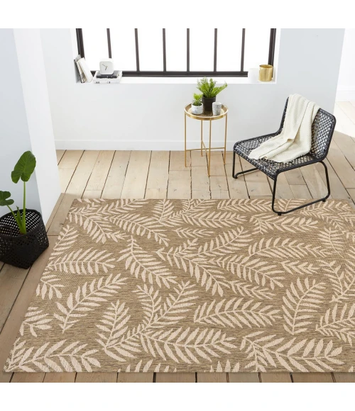 Jonathan Y SANTA MONICA Brown SMB119A 6ft. X 9ft. Rect. Rug