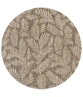 Jonathan Y SANTA MONICA Brown SMB119A 3ft.-11in. Round Rug