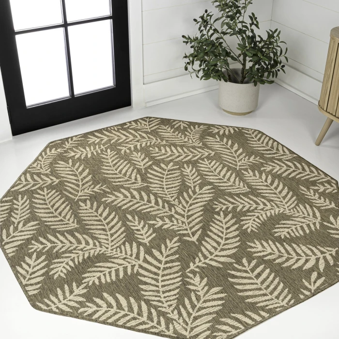 Jonathan Y SANTA MONICA Blue SMB119B 7ft.-9in. Octagon Rug