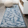 Jonathany Santa Monica SMB119B Navy/Ivory Area Rug 2 ft. 2 in. X 8 ft. Runner