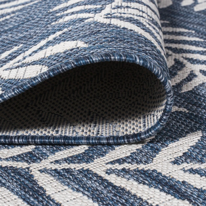 Jonathan Y SANTA MONICA Blue SMB119B 3ft.-1in. Round Rug