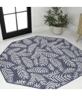 Jonathan Y SANTA MONICA Brown NRF201A 7ft.-9in. Octagon Rug