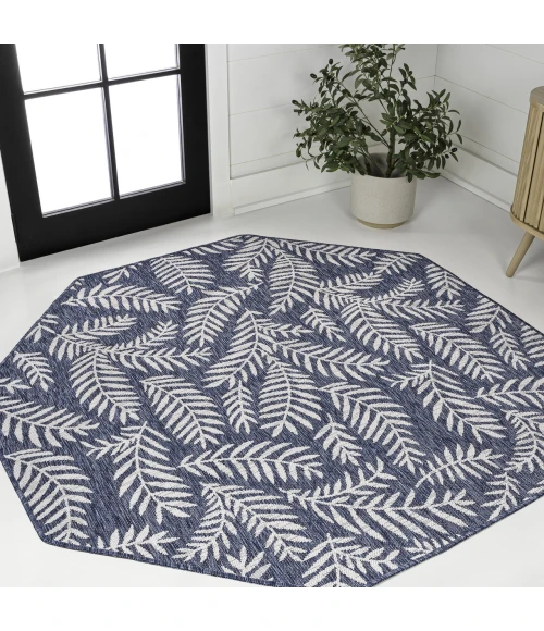 Jonathan Y SANTA MONICA Brown NRF201A 7ft.-9in. Octagon Rug