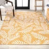Jonathany Santa Monica SMB119C Yellow/Cream Area Rug 7 ft. 9 in. X 10 ft. Rectangle