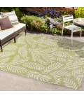 Nevis Palm Frond Green/Cream 8 ft. x 10 ft. Indoor/Outdoor Area Rug