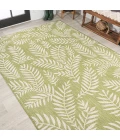 Nevis Palm Frond Green/Cream 8 ft. x 10 ft. Indoor/Outdoor Area Rug