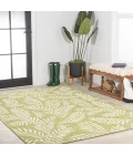Nevis Palm Frond Green/Cream 8 ft. x 10 ft. Indoor/Outdoor Area Rug