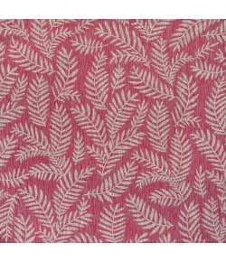 Jonathany Santa Monica SMB119F Fuchsia/Light Gray Area Rug 5 ft. 3 in. X 5 ft. 3 in. Square