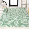 Jonathany Santa Monica SMB119G Cream/Green Area Rug 7 ft. 9 in. X 10 ft. Rectangle