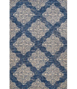 Jonathany Santa Monica SMB121A Navy/Beige Area Rug 3 ft. 1 in. X 5 ft. Rectangle
