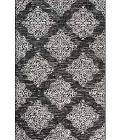Jonathany Santa Monica SMB121B Black/Ivory Area Rug 3 ft. 1 in. X 5 ft. Rectangle