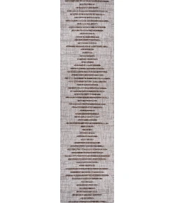 Jonathany Santa Monica SMB124A Beige/Brown Area Rug 2 ft. 2 in. X 10 ft. Runner