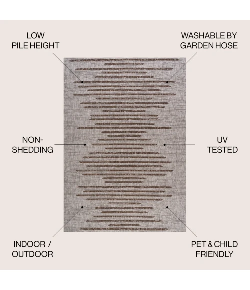 Jonathan Y SANTA MONICA Beige SMB124A 10ft. X 14ft. Rect. Rug