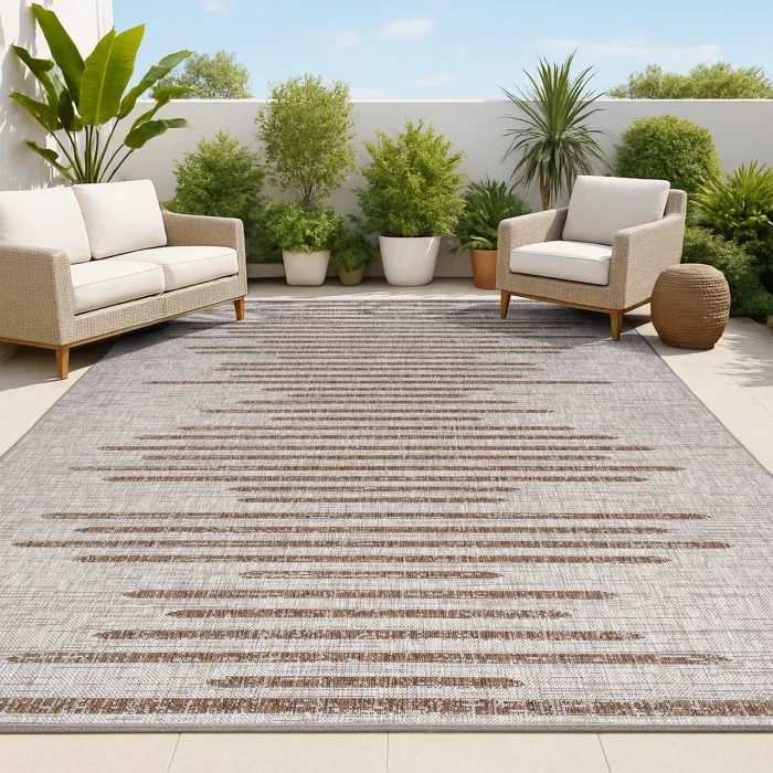 Jonathan Y SANTA MONICA Blue SMB124C 9ft. X 12ft. Rect. Rug