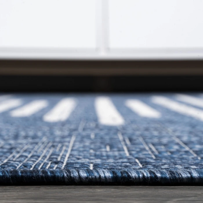 Jonathan Y SANTA MONICA Blue SMB124C 5ft.3in. Round Rug
