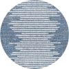 Jonathan Y SANTA MONICA Blue SMB124C 6ft.7in. Round Rug