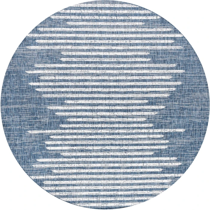 Jonathan Y SANTA MONICA Blue SMB124C 5ft.3in. Round Rug