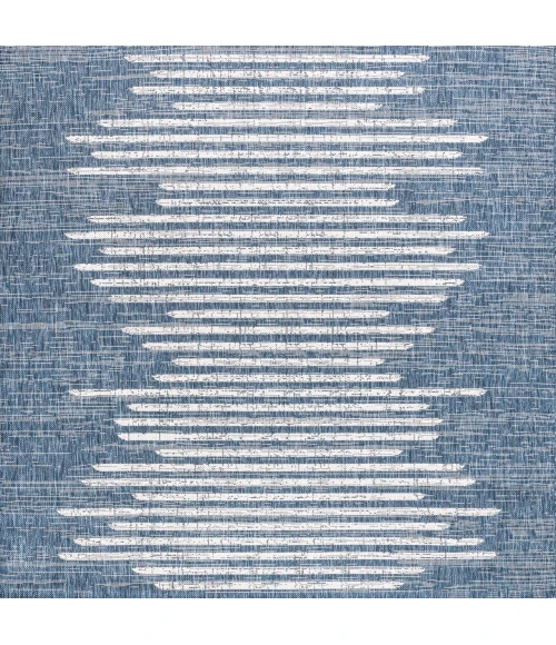 Jonathan Y SANTA MONICA Blue SMB124C 6ft.7in. Square Rug