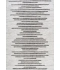 Zolak Berber Stripe Geometric Ivory/Black 5 ft. x 8 ft. Indoor/Outdoor Area Rug