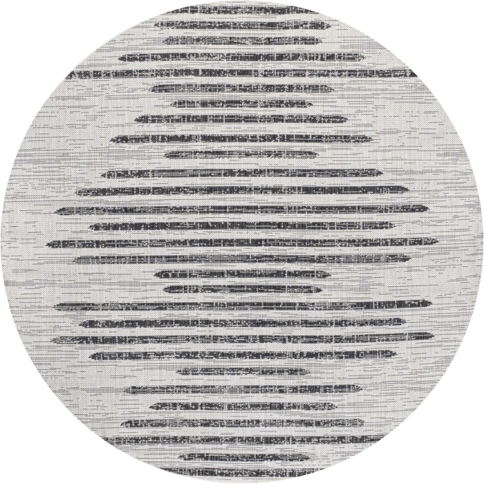 Jonathan Y SANTA MONICA Ivory SMB124D 3ft.-1in. Round Rug
