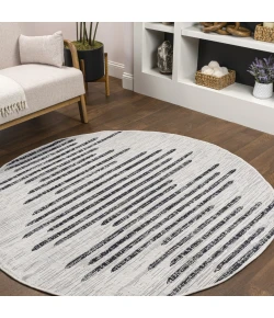 Jonathan Y SANTA MONICA Ivory SMB124D 6ft.7in. Round Rug