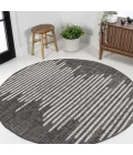 Jonathan Y SANTA MONICA Black SMB124E 7ft.-9in. Round Rug