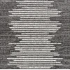 Jonathan Y SANTA MONICA Black SMB124E 6ft.7in. Square Rug