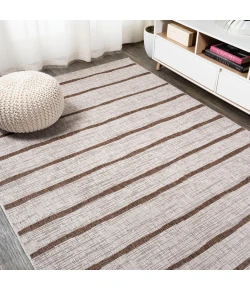 Jonathany Santa Monica SMB125A Beige/Brown Area Rug 7 ft. 9 in. X 10 ft. Rectangle