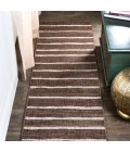 Colonia Berber Stripe Brown/Beige 2 ft. x 10 ft. Indoor/Outdoor Runner Rug