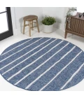 Jonathan Y SANTA MONICA Blue SMB125C 6ft.7in. Round Rug