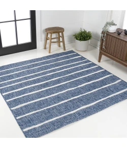 Jonathan Y SANTA MONICA Blue SMB125C 3ft.-1in. Square Rug